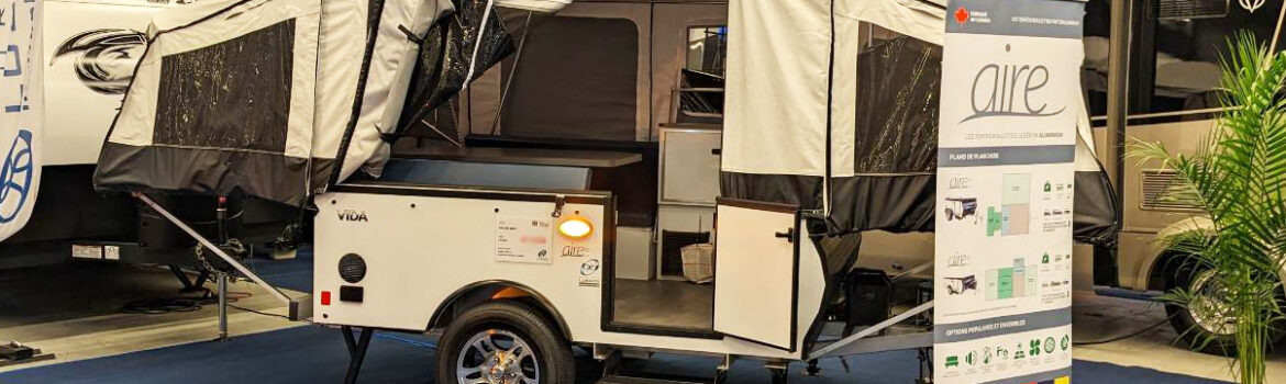 featuring the Aire80 at the Quebec RV Show