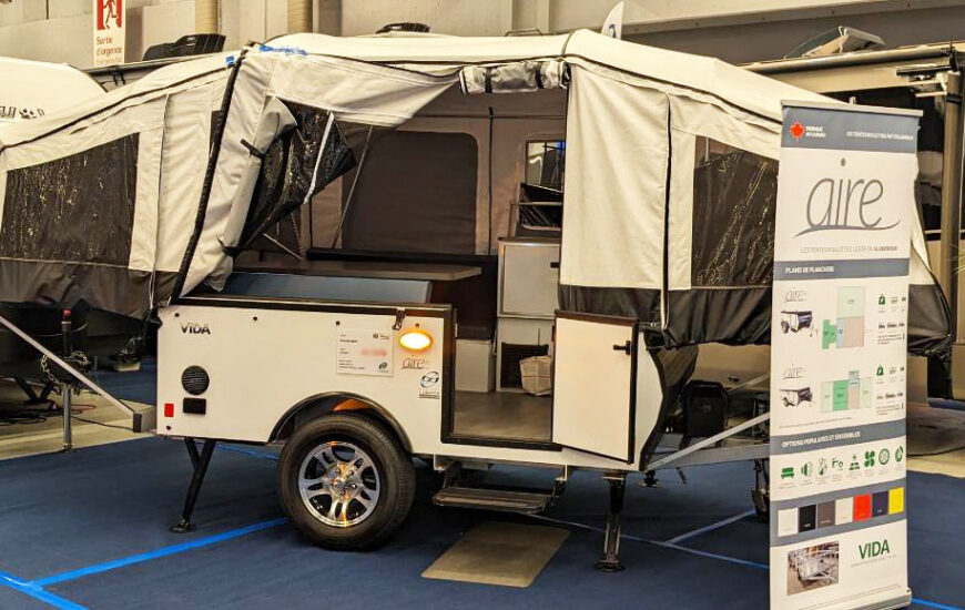 featuring the Aire80 at the Quebec RV Show