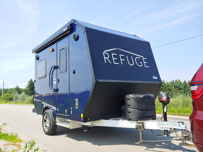 towing a refuge 2120 travel trailer